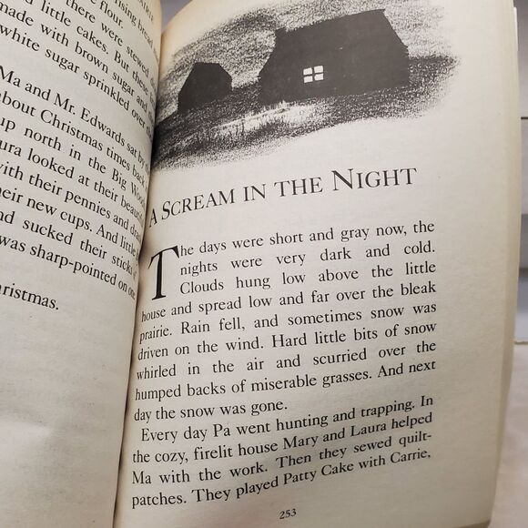 Two books from the "Little House" series by Laura Ingalls Wilder Paperback - Picture 5 of 6